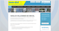 Desktop Screenshot of mm-dsl.de